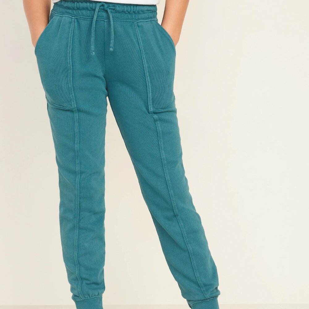 Garment-Dyed French Terry Utility Street Joggers / Sweatpants - XL(14)